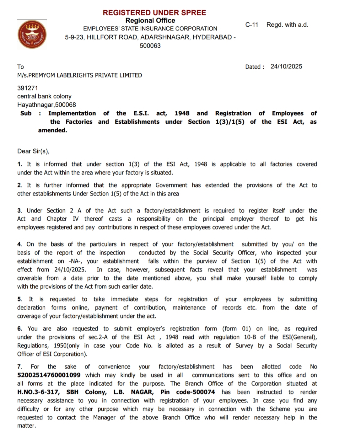 Legal Document